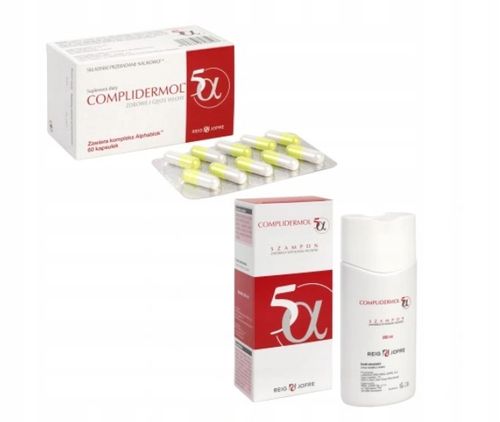 Complidermol zestaw - kapsułki + szampon TANIEJ 30 ZŁ na Arena.pl