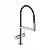 Bateria HANSGROHE Talis Select M54 72861800 Stal szlachetna/Czarny