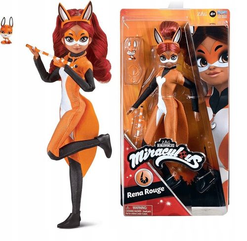 Miraculous: Biedronka i Czarny Kot, Lalka Ruda Kitka 50004 na Arena.pl
