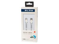 Przyłącze USB-C -iPhone 1m białe