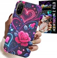 ETUI DO SAMSUNG GALAXY A07 4G - SERCE, RÓŻA, NASTOLETNIE CASE + SZKŁO