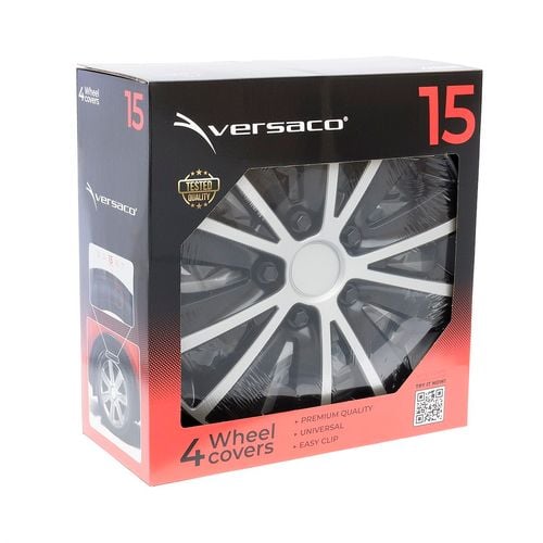 Kołpaki Rapide silver / black 15", 4 szt. na Arena.pl