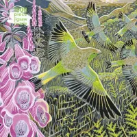 Jigsaw Puzzle Annie Soudain Foxgloves and Finches 1000 elementów