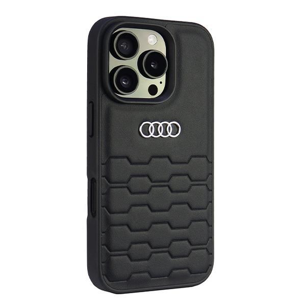 Etui Audi do iPhone 16 Pro, Czarny zdjęcie 2