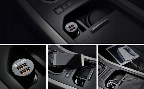 Ładowarka samochodowa Aukey CC-T8 2x USB 36 W na Arena.pl