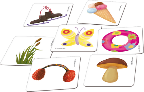 ADAMIGO 6205 4 PORY ROKU - loteryjka obrazkowa na Arena.pl