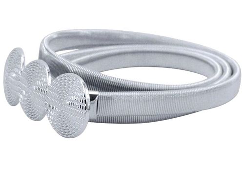 Srebrny Pasek Metalowy Sprężynka Pancerka Snake na Arena.pl