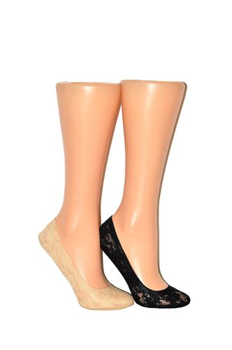 BALERINKI LASEROWE KORONKA 1092 35-40 czarny na Arena.pl