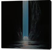 Obraz 100x100cm Wodospad Światła