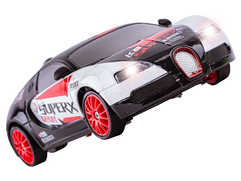 Samochód Do Driftu, Auto RC Drift 1:24 2,4 GHz 4WD CZARNO-BIAŁE BUGATTI zdjęcie 6