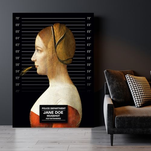 Obraz na płótnie Jane Doe pop art 50x70 cm na Arena.pl