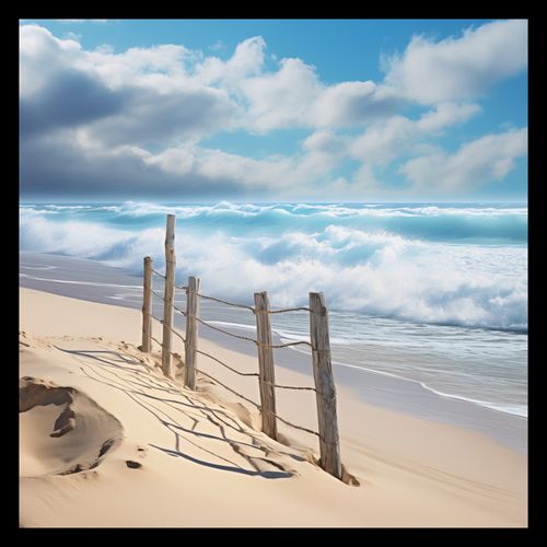 Plakat 40x40cm Szepty Oceanu na Arena.pl