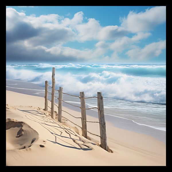 Plakat 40x40cm Szepty Oceanu zdjęcie 2