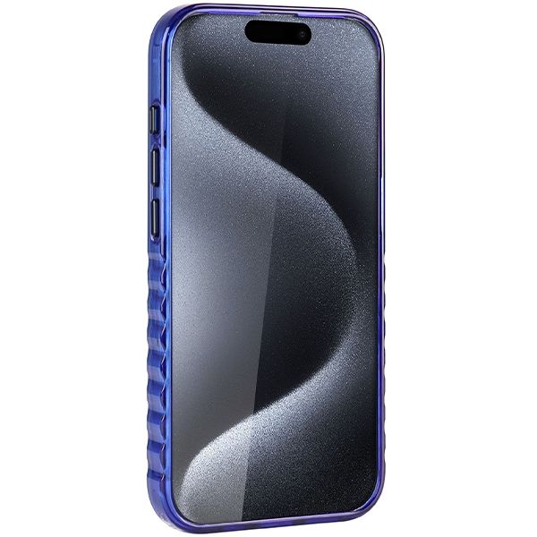Etui Audi do iPhone 15 Pro Max, Niebieski, MagSafe zdjęcie 3
