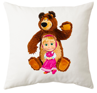 Poduszka Masza i Niedźwiedź