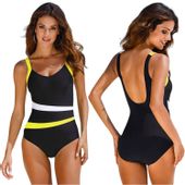 STRÓJ KĄPIELOWY JEDNOCZĘŚCIOWY WYSZCZUPLAJĄCY MODELUJĄCY KOSTIUM DAMSKI L