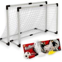 Bramki Piłkarskie 120x80cm Zestaw Bramka Piłka