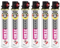 Gaz do Gwoździarek Gazowych Nabój Gazowy 6 szt 152mm 74ml 40g HB32