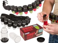 Pas na Shoty z 8 Buteleczkami - Zabawny Dodatek na Imprezę