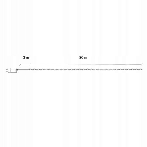 LAMPKI DRUCIKI 300 LED MIKRO BIAŁY ZIMNY PILOT OŚWIETLENIE 33m PROGRAMATOR na Arena.pl