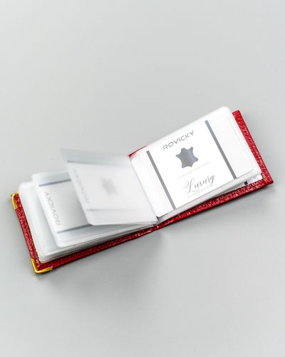 etui na karty skórzane 301-bl-red na Arena.pl