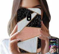 ETUI DO SAMSUNG GALAXY J5 2017 - ELEGANCKIE MODNE WZORY CASE + SZKŁO