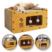 domek dla kota - budka, legowisko, drapak - 56 cm kot18