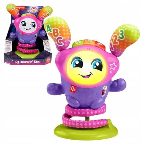 FISHER PRICE TANECZNA DJ-KA INTERAKTYWNA EDUKACYJNA ZABAWKA MUZYCZNA 9m+ na Arena.pl