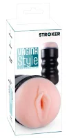 stroker vagina style - kompaktowa maszyna intymna z anatomiczną  16,8 cm