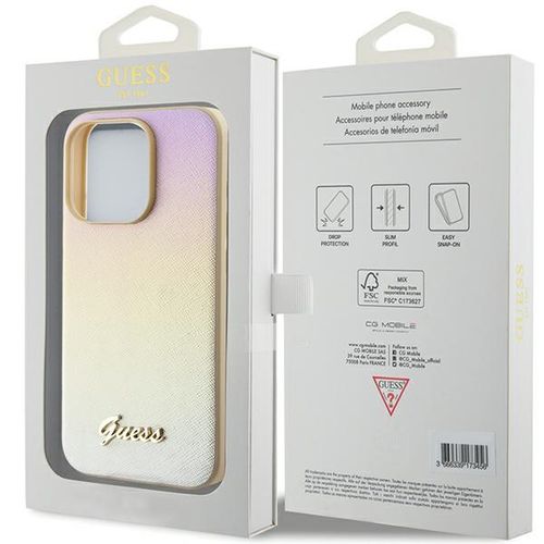 Etui Guess do iPhone 14 Pro, Złoty na Arena.pl