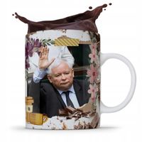 Kubek Full Print Prezesa Jarosław Kaczyński Pis Z Nadrukiem Ze Zdjęciem
