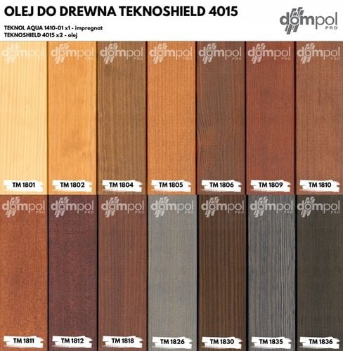 OLEJ DO DREWNA TARASÓW POMOSTÓW ELEWACJI TEKNOS 3L na Arena.pl