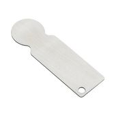 Brelok metalowy - żeton do koszyka - Sublimacja Termotransfer