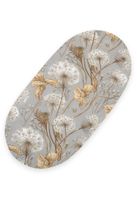 Prześcieradło bawełniane do kosza Mojżesza Boho wózka gondoli 75x35 cm