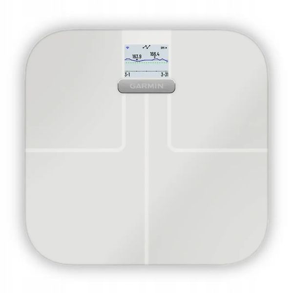 Inteligentna waga Garmin Index S2 Biała zdjęcie 4