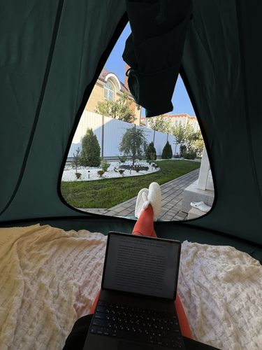 KOKON WISZĄCY NAMIOT HAMAK HUŚTAWKA GNIAZDO DO OGRODU POKOJU 100x110 INNY na Arena.pl