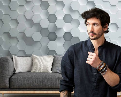 Tapeta Panel Fototapeta Geometria 3d na Flizelinie na Arena.pl