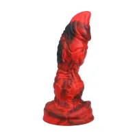 fantasy fuckers red raider model silikonowy czerwono-czarny xl
