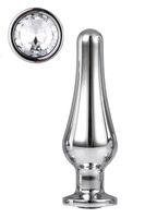 korek analny gleaming love silver pleasure plug m dreamtoys