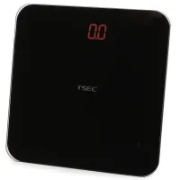 Elektroniczna waga łazienkowa Verk Group szklana LCD do 180 kg dla precyzyjnych pomiarów