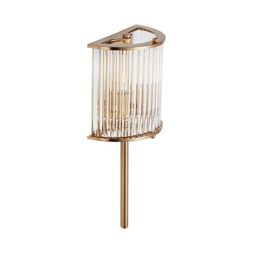 Lampa ścienna SERGIO-1 złota 40 cm na Arena.pl