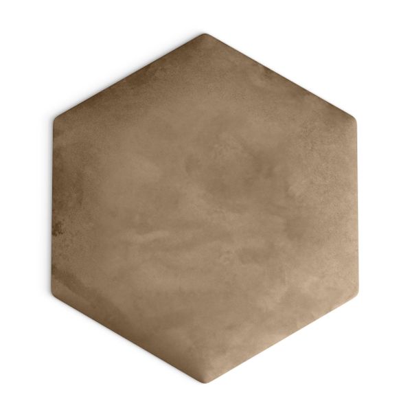 PANELE TAPICEROWANE PLASTER MIODU Heksagon BEŻOWY 26cm x 30cm zdjęcie 2