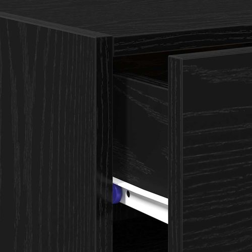 Bufet Czarny dąb 50 x 42,5 x 93 cm Materiał drewnopochodny na Arena.pl