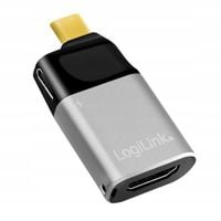 Adapter LogiLink CUA0203 USB-C 3.2 Gen2 - HDMI, USB-C (F), 4K, PD