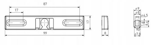 Zatrzask balkonowy + pochwyt ZŁOTY DĄB uchwyt do drzwi balkonowych na Arena.pl