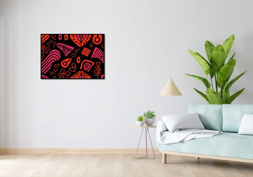 Plakat 84,1x59,4cm Rytm Wzorów na Arena.pl