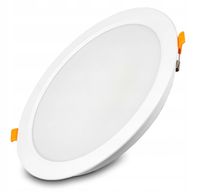 Panel LED okrągły 19cm podtynkowy 24W 3000K