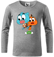 Koszulka z długim rękawem Świat Gumballa