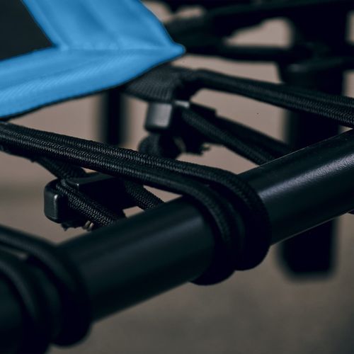 Trampolina akrobacyjna , fitness SportPlus 126 cm do 130kg niebieska na Arena.pl