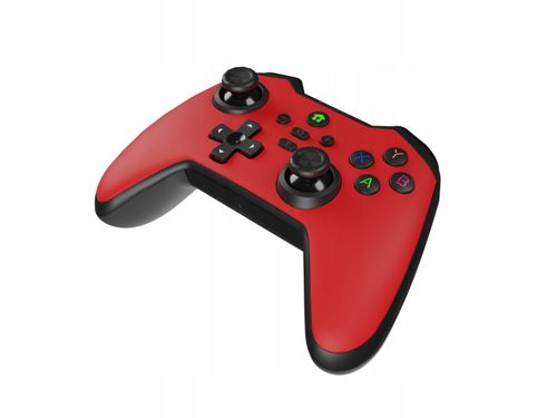 Pad Genesis Mangan 400 Bezprzewodowy czerwony PC/Switch/Mobile na Arena.pl